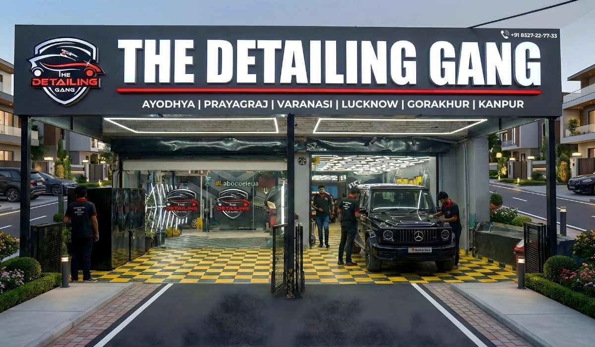 The Detailing Gang® Franchise – Ayodhya car detailing services & franchise in Ayodhya