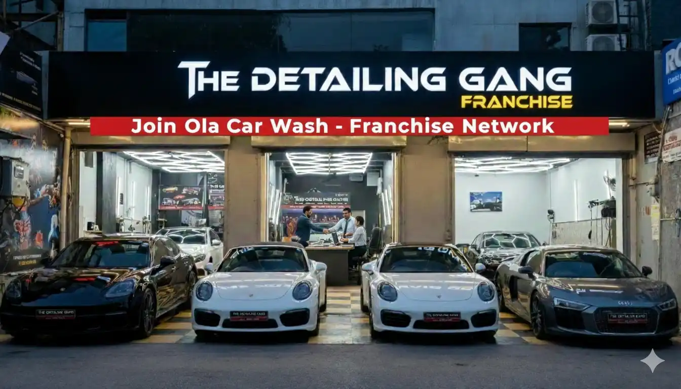 Best Car Detailing Franchise India - Professional Car Wash Business Opportunity