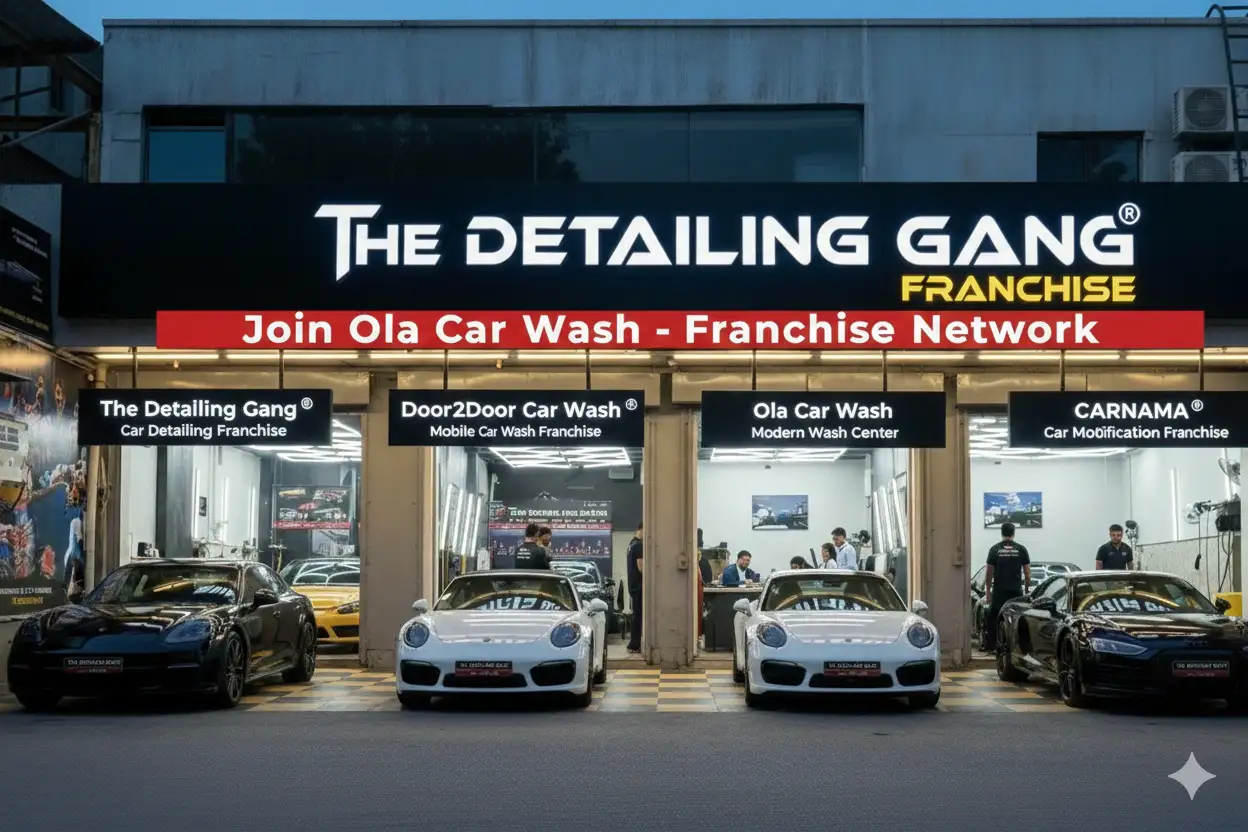 Best Car Detailing Franchise in India - Customer Oriented Franchise Plan