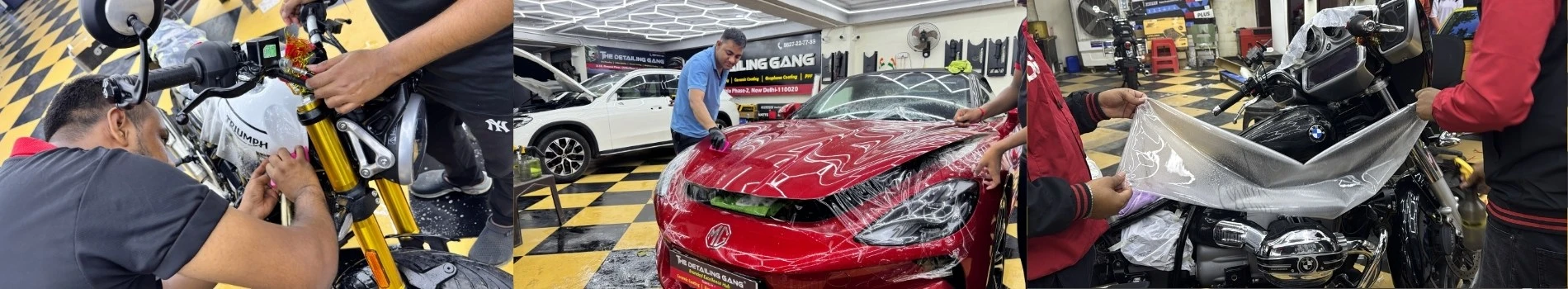 Professional PPF Installation Services in Delhi - Ola Car Wash