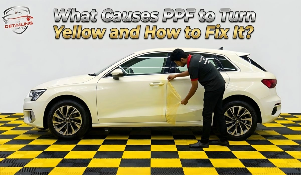 What Causes Paint Protection Film to Turn Yellow and How to Fix It?