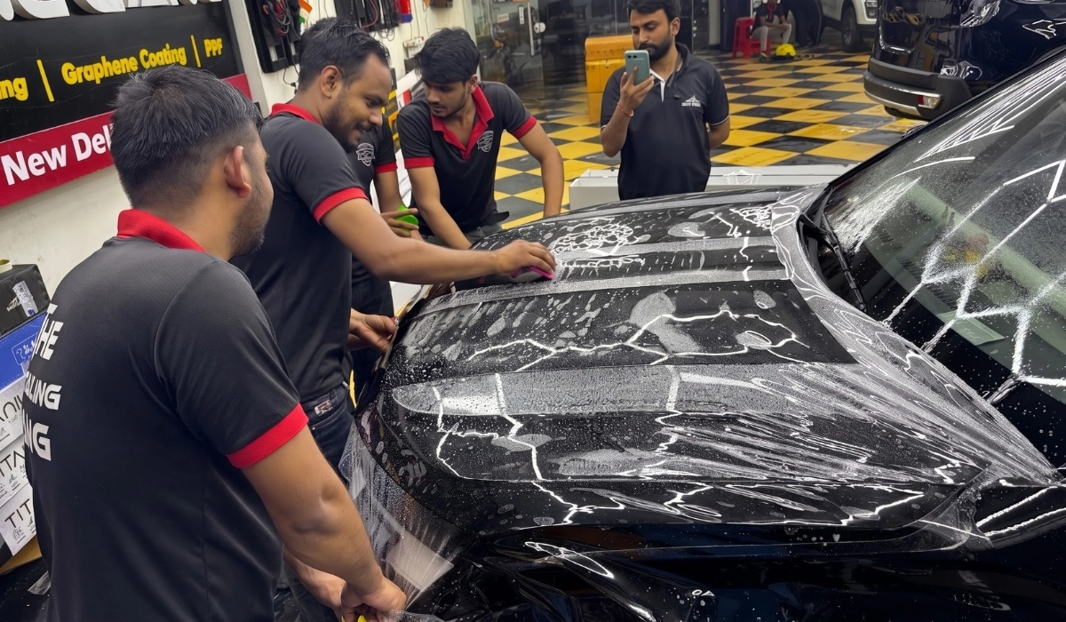 PPF Installation ppf installation on hyundai creta