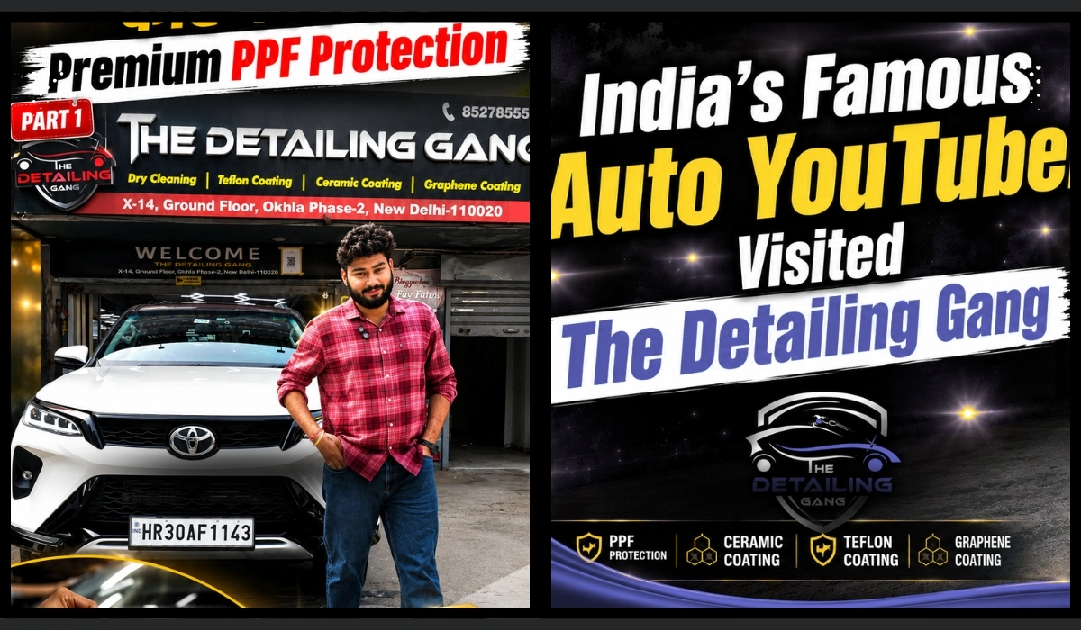 Arun Panwar - Toyota Fortuner (Saint-Gobain PPF) Famous YouTuber Arun Panwar got Saint-Gobain PPF installed on his Toyota Legender