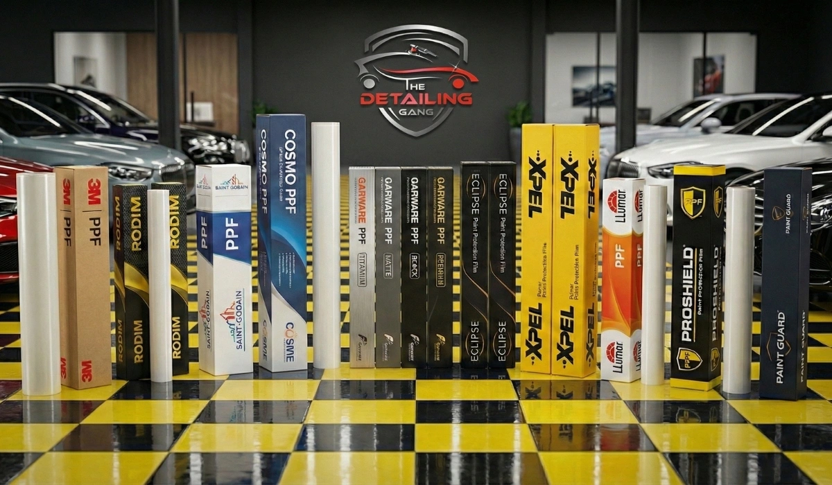 Top 10 Best PPF Brands in India top 10 best paint protection films (PPF) in India