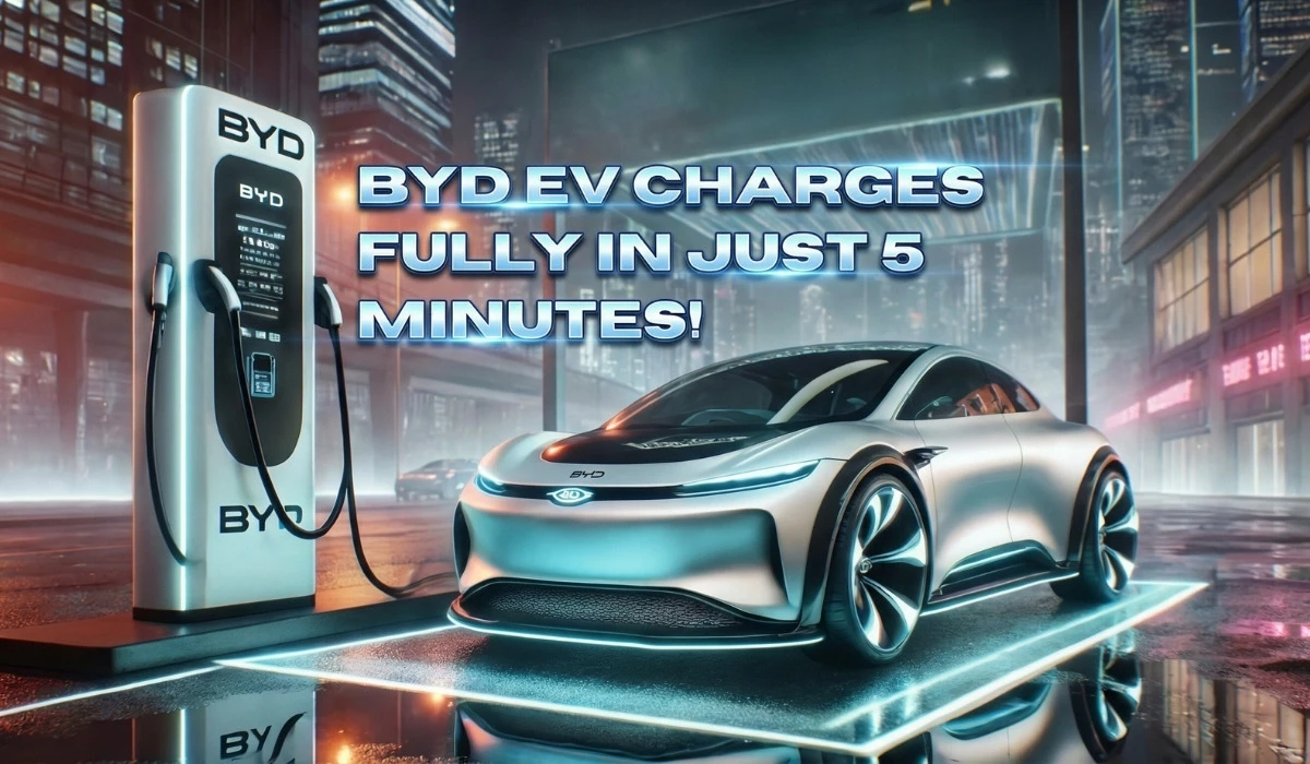 Game Changer: This Electric Car Charges Fully in Just 5 Min!
