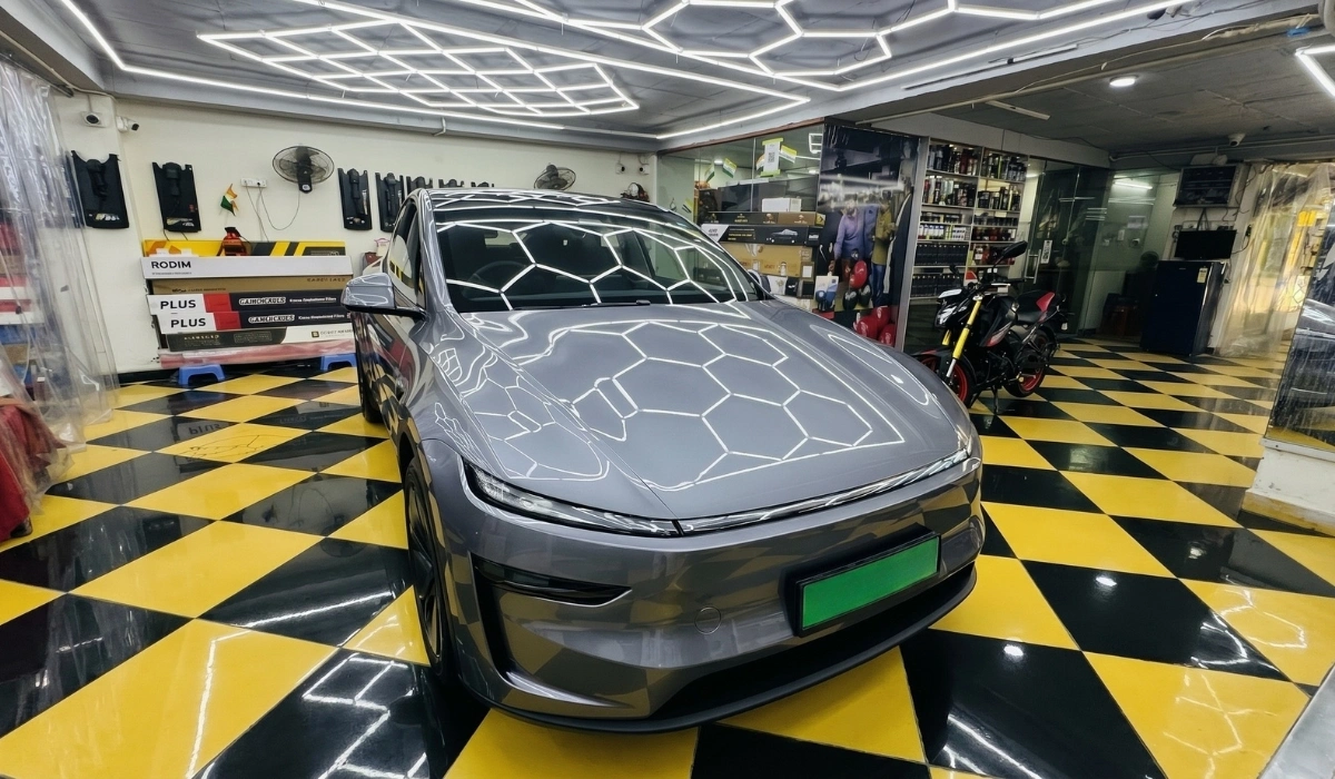 Tesla Model Y tesla model Y car detailing services