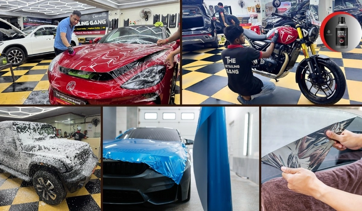Best Car Detailing Services in Delhi maruti suzuki victoris car ppf & ceramic coating services