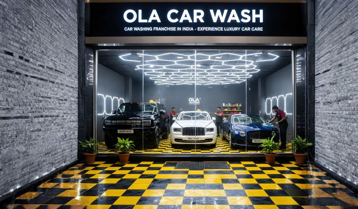 Ola Car Wash Franchise in India Ola Car Wash Franchise in India