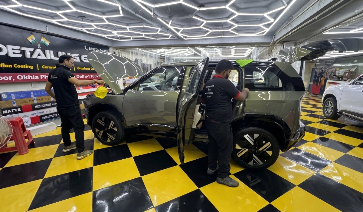 Tata Sierra - The Detailing Gang tata sierra ppf coating for car