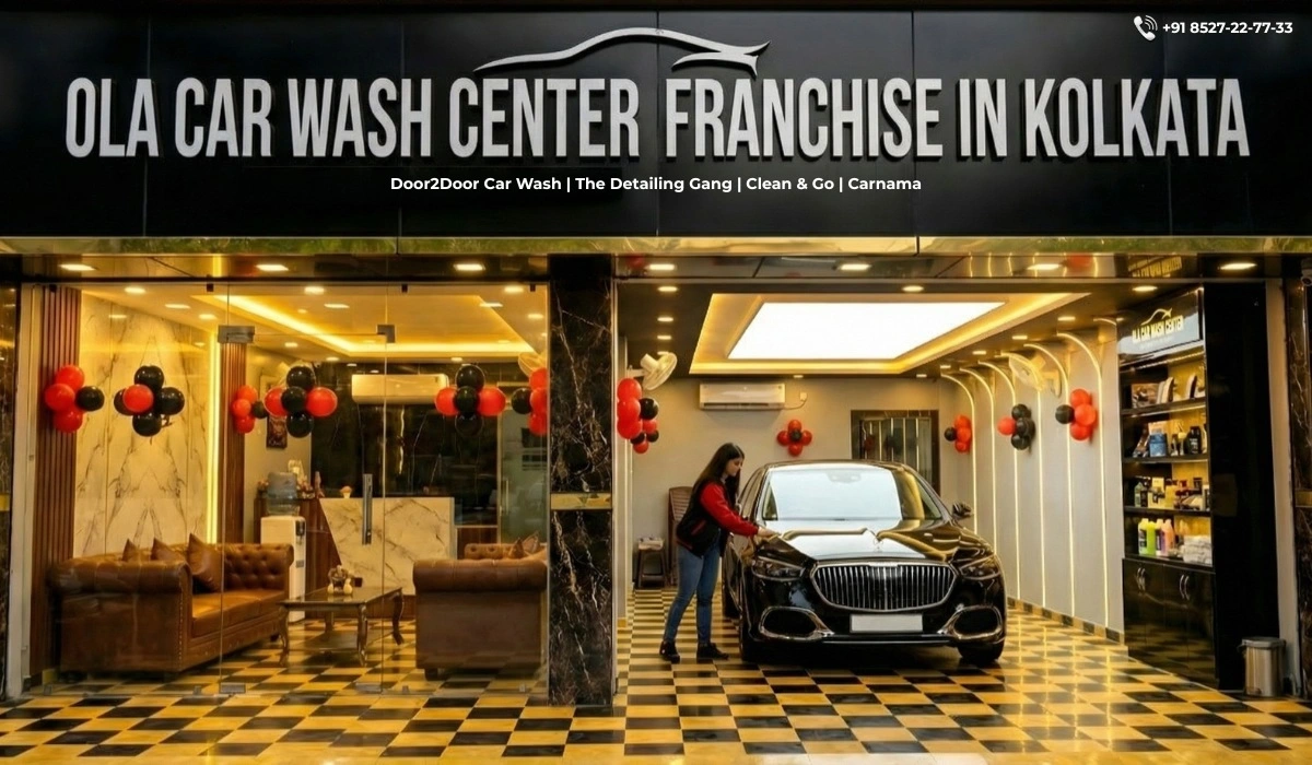 ola car wash franchise kolkat