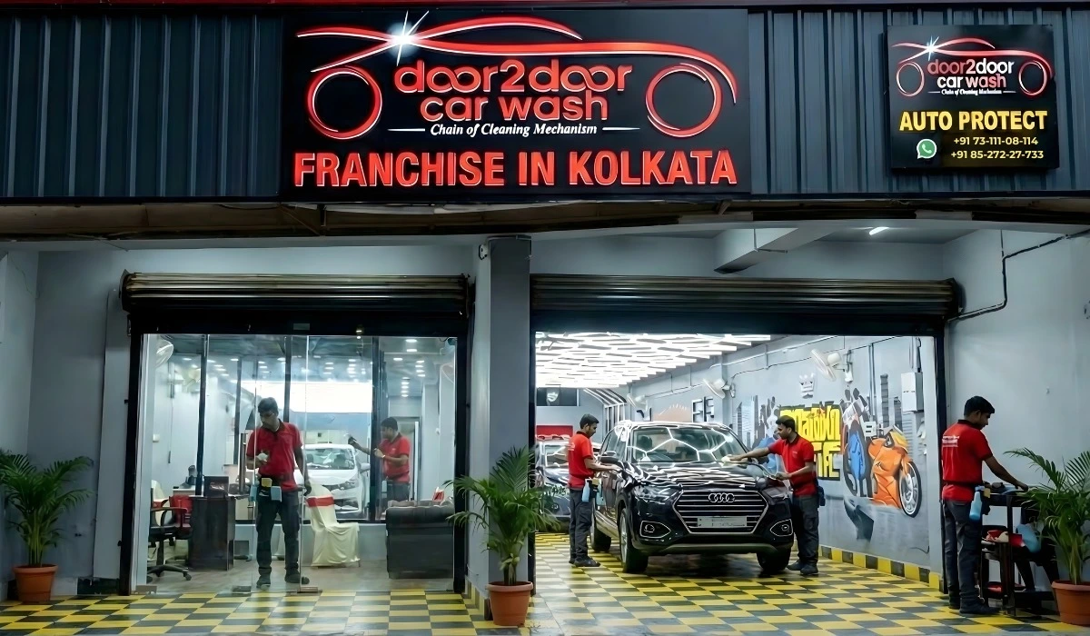 doorstep car washing franchise in Kolkata