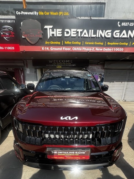 kia seltos ppf installation work