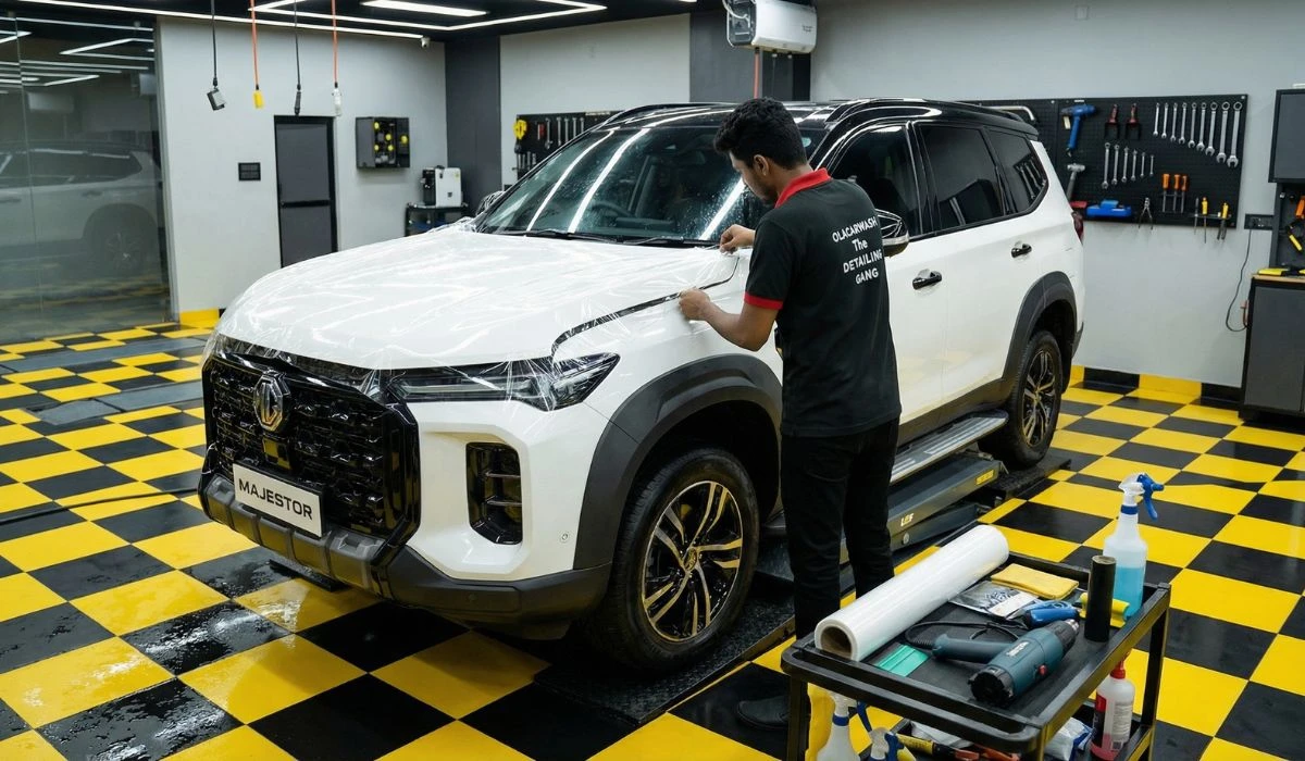 MG Majestor PPF Installing MG Majestor PPF services near me