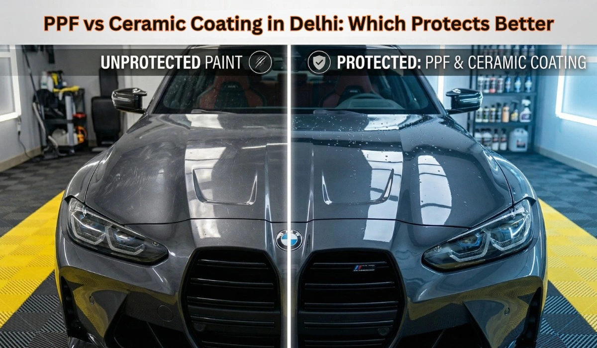 PPF vs Ceramic Coating in Delhi: Which Protects Better