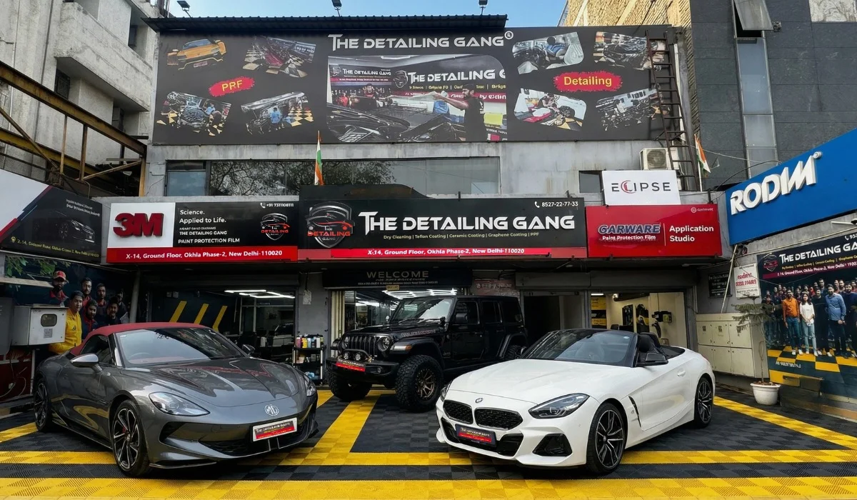 The Detailing Gang number one car detailing studio in delhi ncr