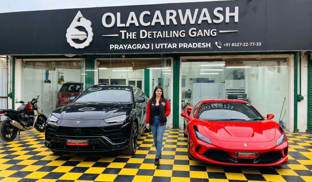 best car washing center in prayagraj