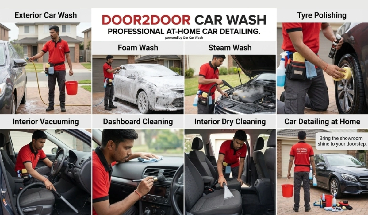 Door2Door Car Wash doorstep car wash near me