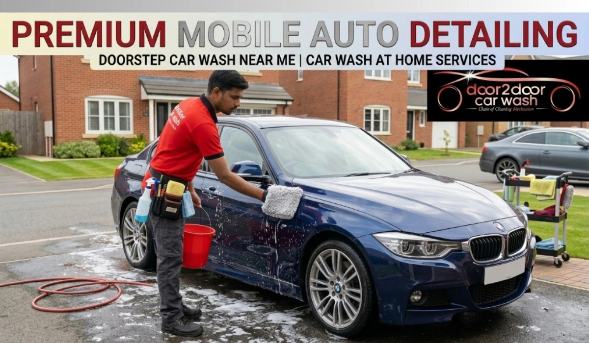 Doorstep Car Wash Near Me | Car Wash at Home Services