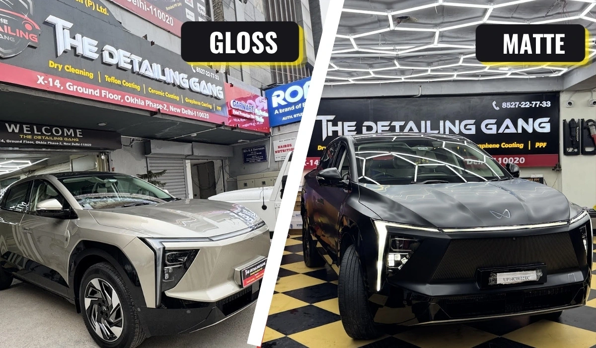 Gloss vs Matte PPF gloss vs matte ppf