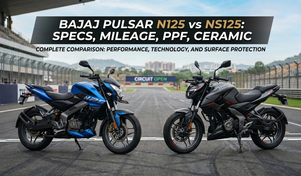 Bajaj Pulsar N125 vs NS125 Specs, Mileage, PPF, Ceramic