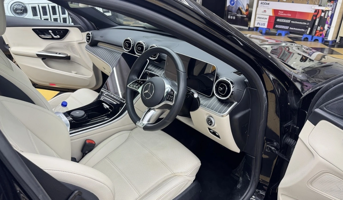 Mercedes-Benz E-Class Interior mercedes-benz e-class ppf coating near me