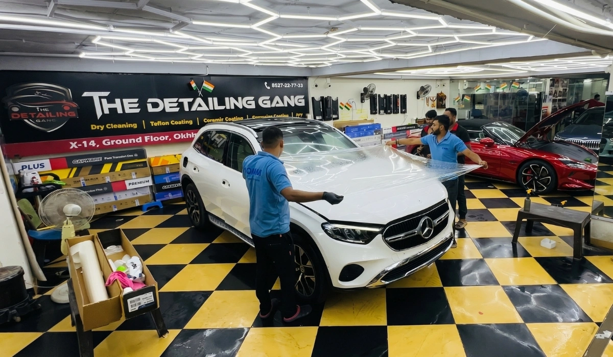 Best Car Detailing Studio For PPF Installation mercedes-benz car detailing studio for ppf coating