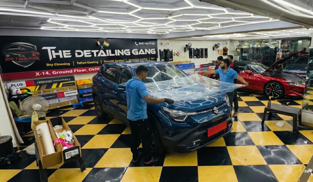 Maruti Suzuki e Vitara | PPF Installation Maruti Suzuki e Vitara PPF coating near me