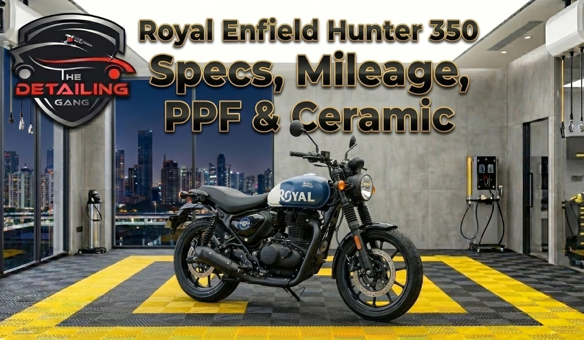 Royal Enfield Hunter 350 Specs, Feat , PPF, Ceramic Prices