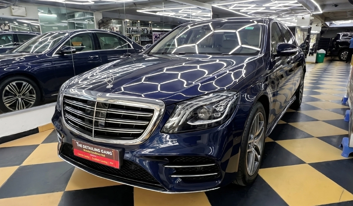 Mercedes-Benz S-Clas | Ceramic Coating ceramic coatinf for car and detailing services