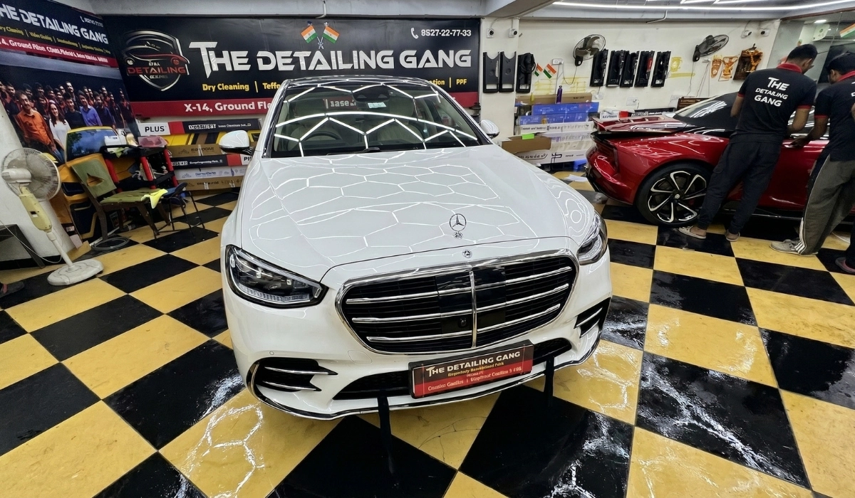 Mercedes-Benz S-Clas Facelift | The Detailing Gang best car detailing services in India