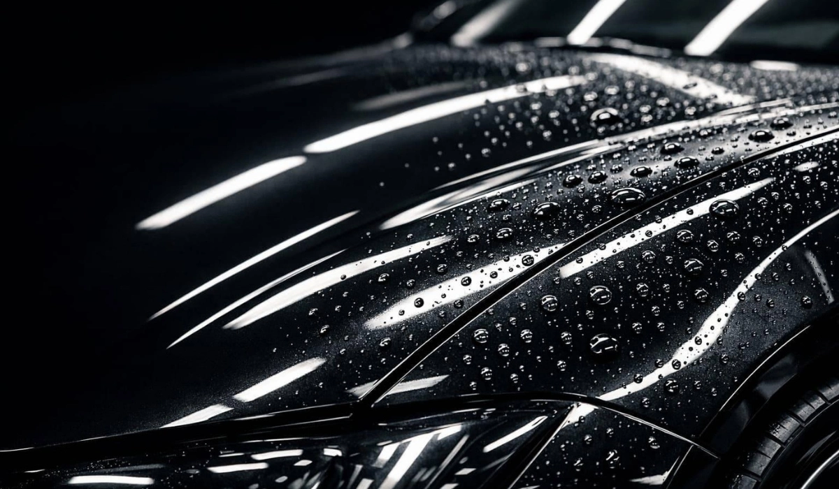 Hydrophobic Result after coating hydrophobic ceramic coating result noida