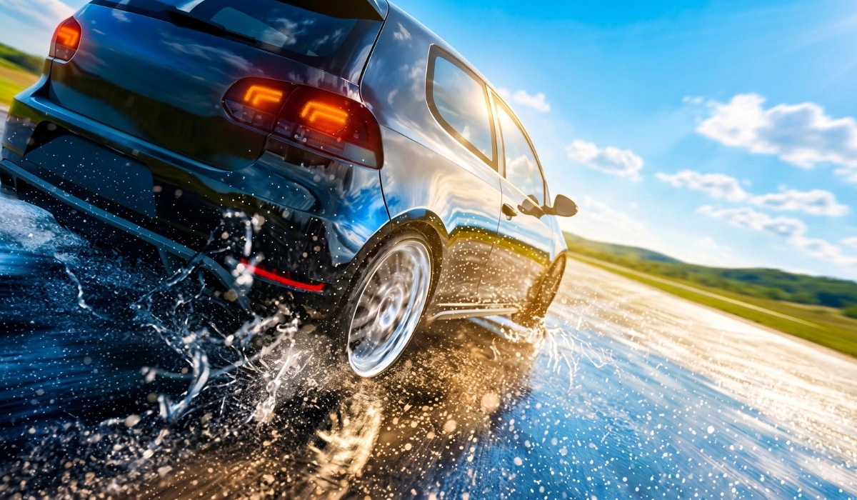 Tyre care in rainy season