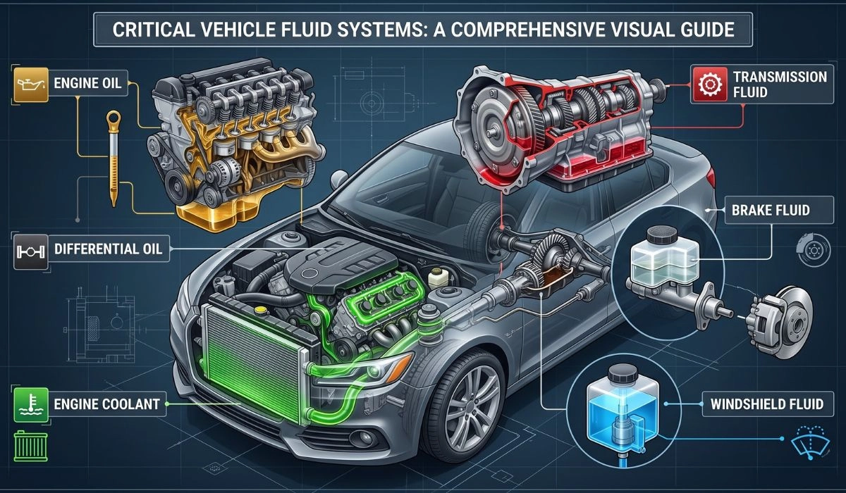 Monitor Coolant and Other Essential Fluids car maintenance schedule