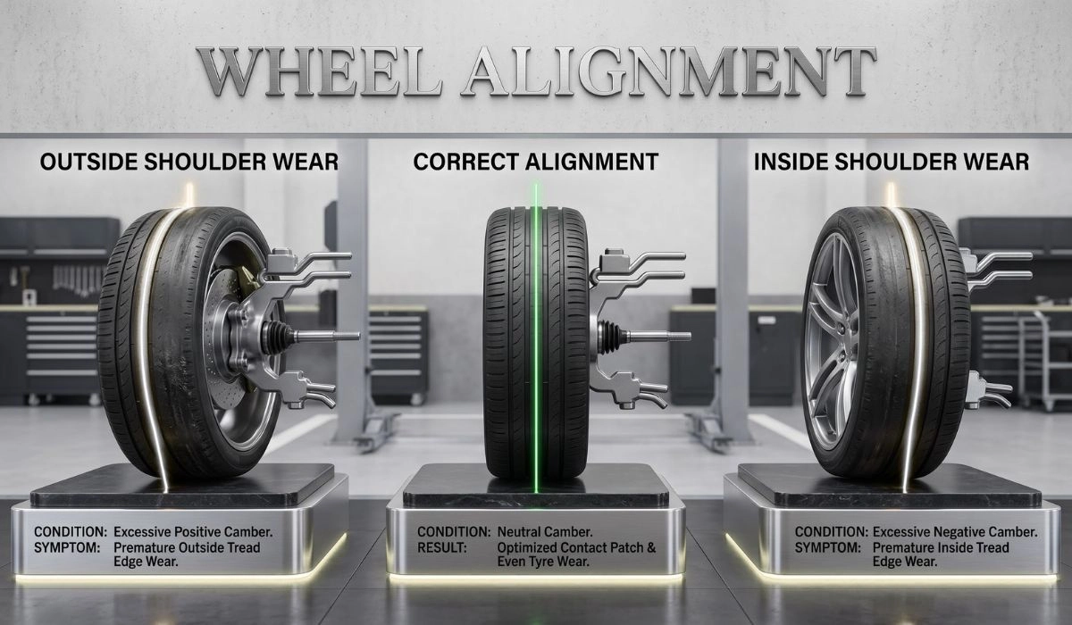 Rotate Tyres and Check Wheel Alignment car care tips