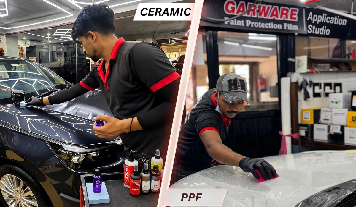 ceramic coating vs ppf