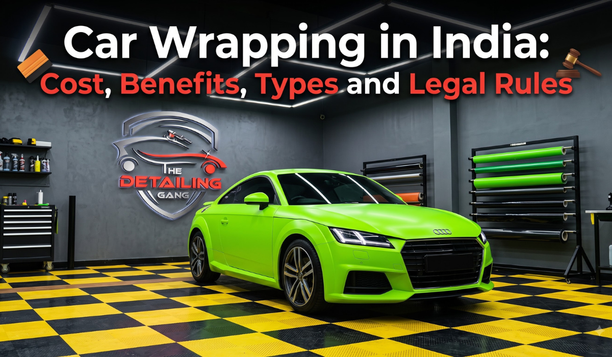Car Wrapping in India: Cost, Benefits, Types and Legal Rules