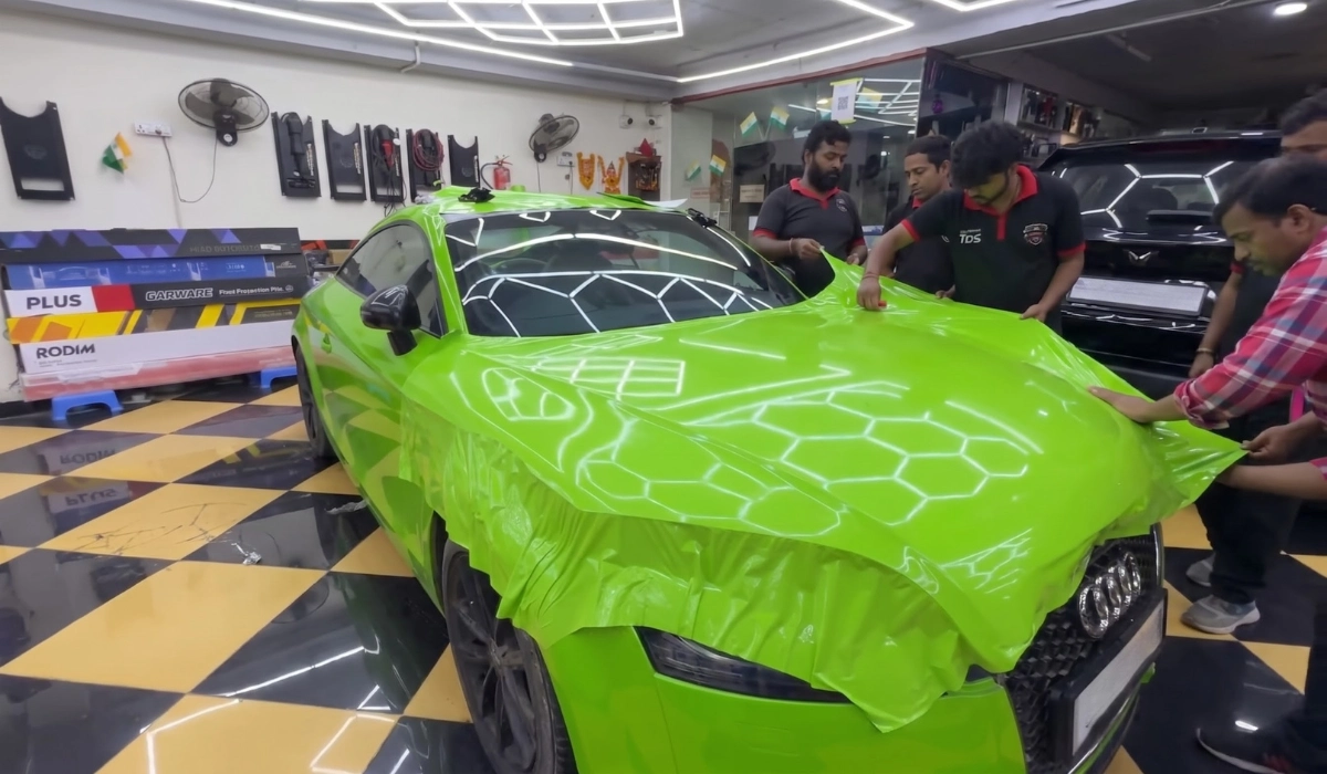 car wrap is legal in india