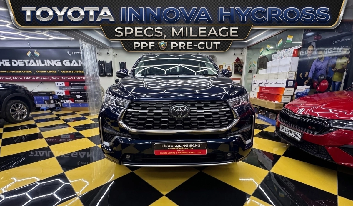 Toyota Innova Hycross Specs, Mileage, PPF | Pre-Cut Services