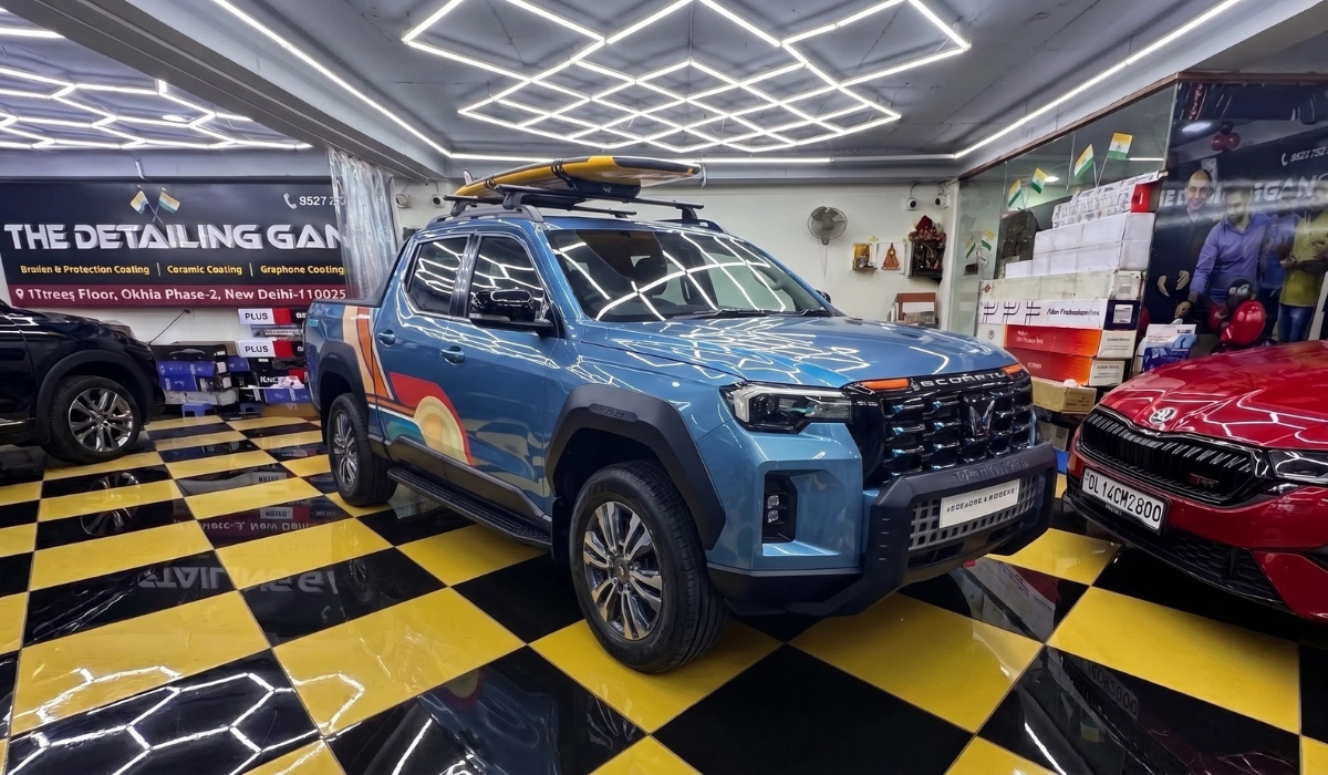 Mahindra Scorpio Lifestyler - PPF Work mahindra scorpio lifestyler ppf service near me