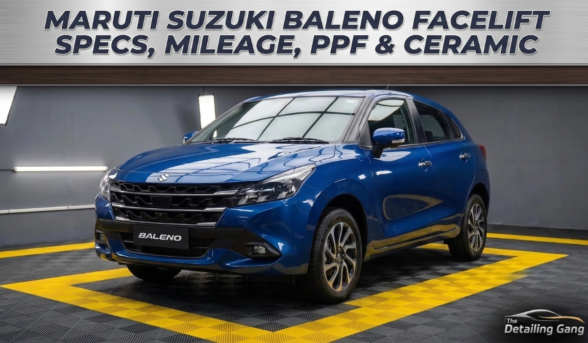 Maruti Suzuki Baleno Facelift Specs, Mileage, PPF, Ceramic