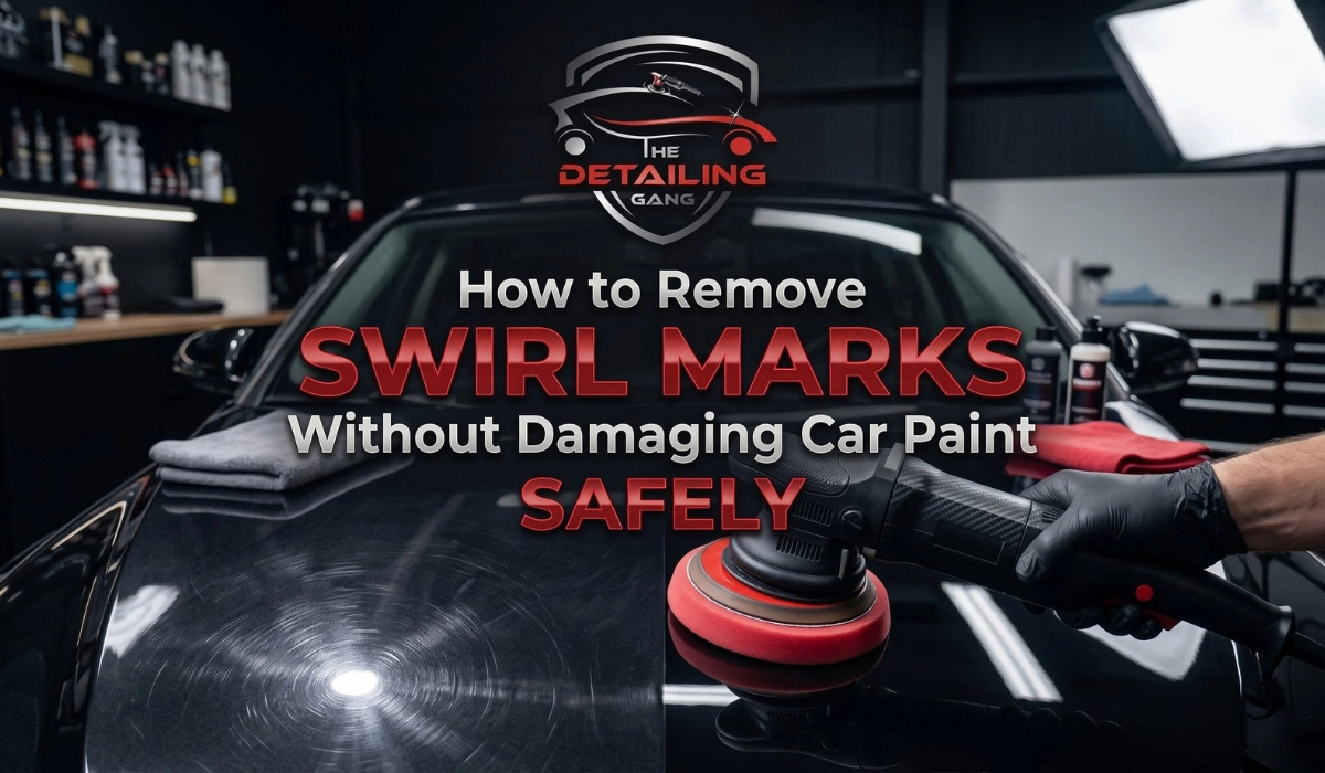 How to Remove Swirl Marks Without Damaging Car Paint Safely