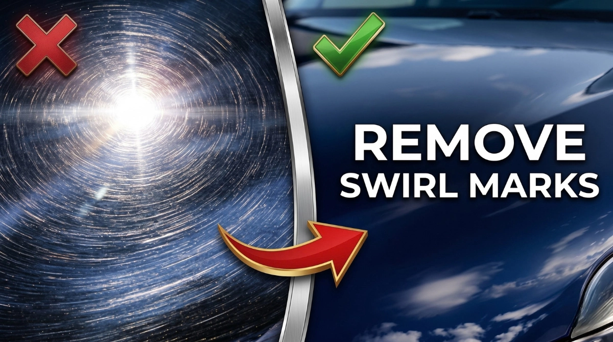 Should You Remove Swirl Marks Yourself How to Remove Swirl Marks Without Damaging Car Paint Safely