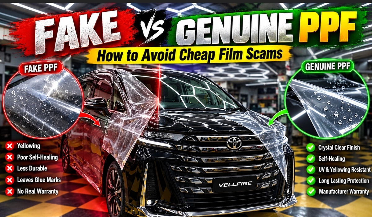 Fake vs Genuine PPF: How to Avoid Cheap Film Scams