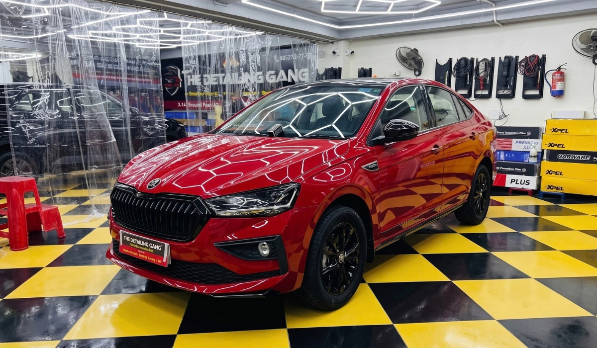 Skoda Slavia - PPF Coating 2026 Skoda Slavia PPF Coating