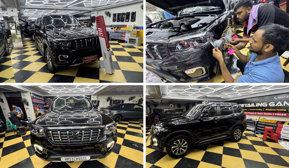 black car need special paint care