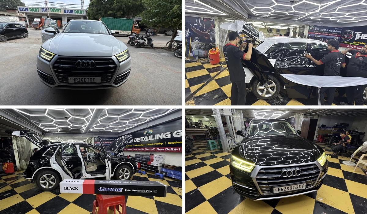 PPF on White Audi Q3