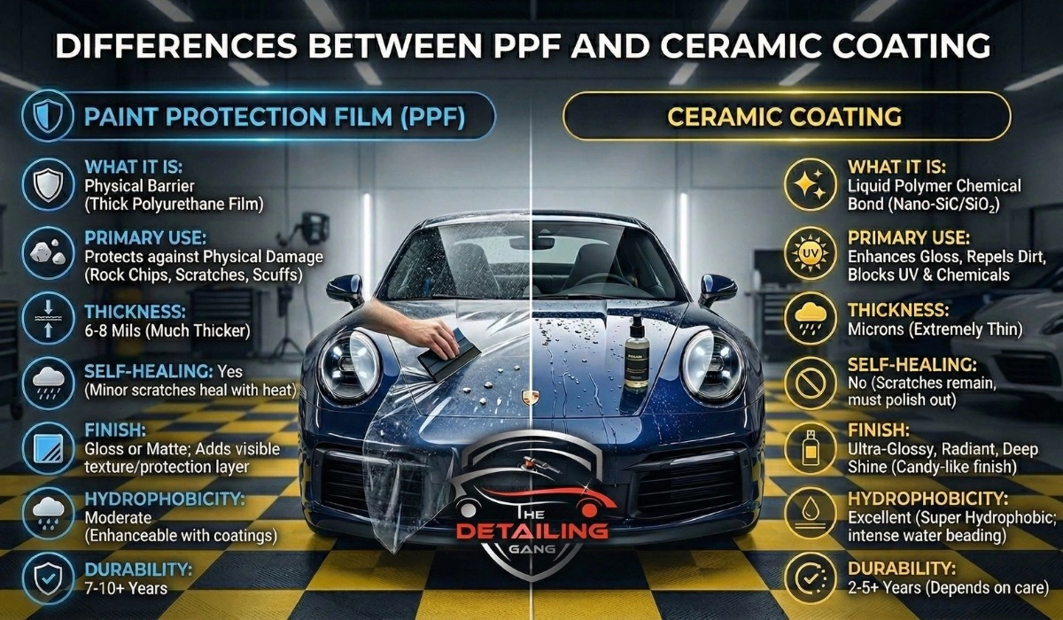 ppf vs ceramic coating which is better