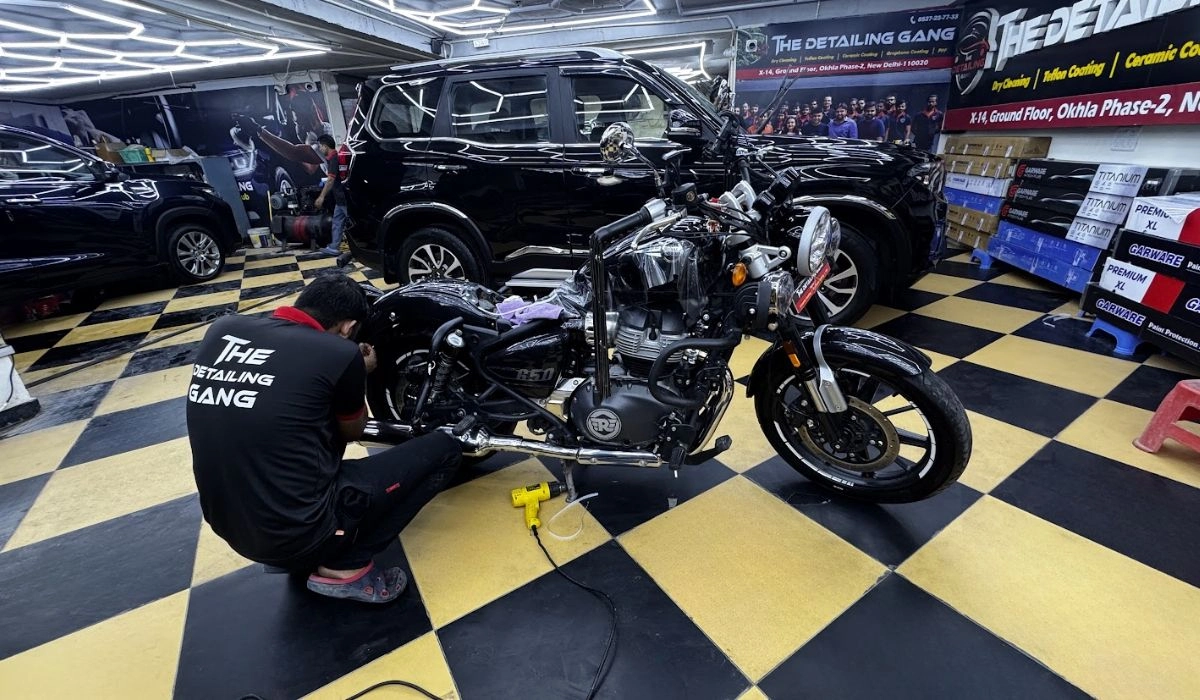 Royal Enfield - Meteor 650 PPF bike ppf shop near me