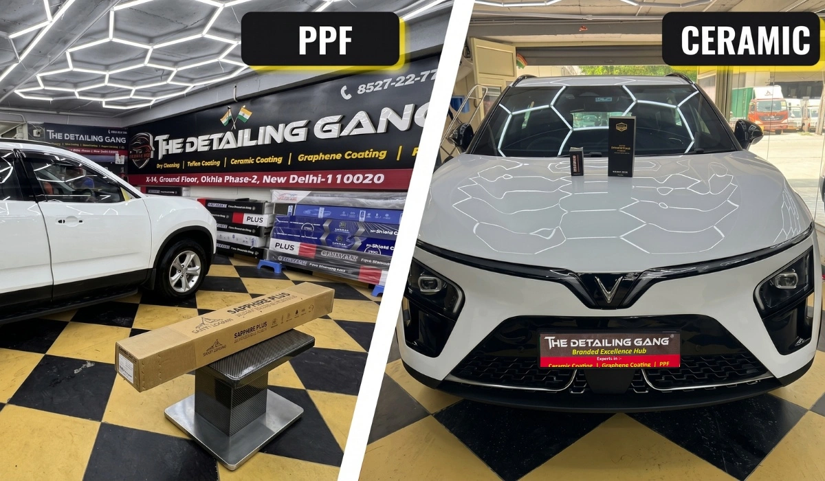 PPF coating vs Ceramic coating PPF coating vs ceramic coating comparison for cars
