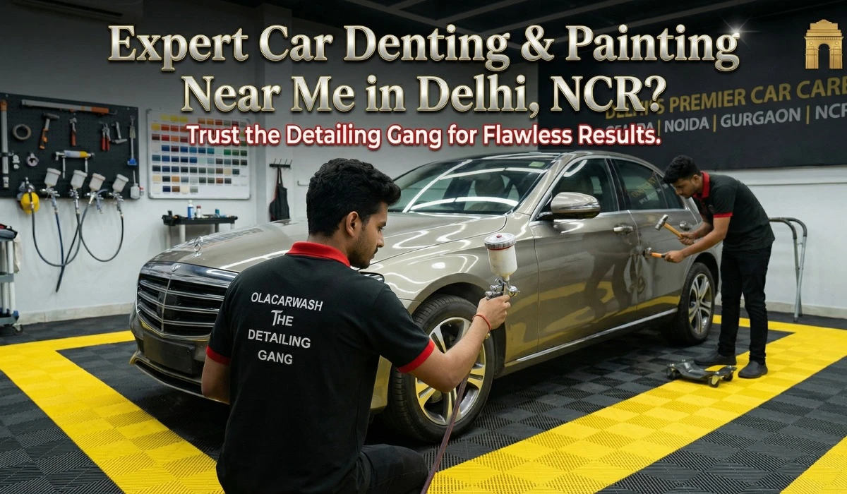 Expert Car Denting & Painting Near Me in Delhi